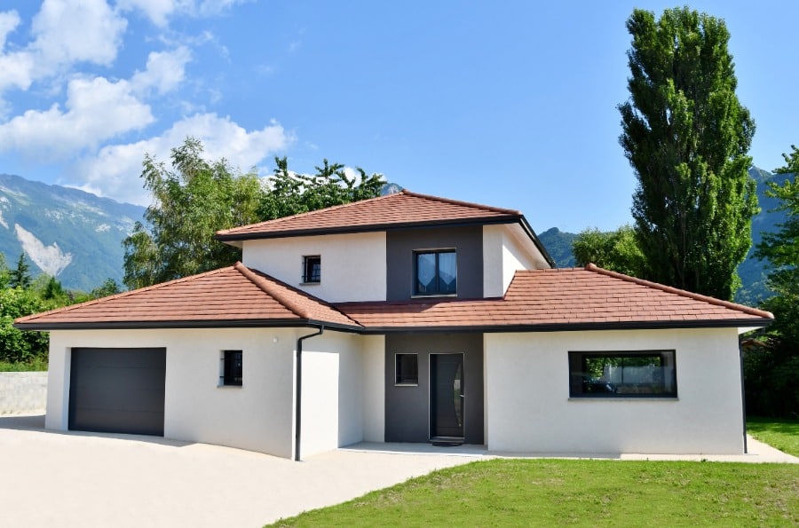 Maison contemporaine "Victorine tour" construite à Saint-Paul-de-Varces